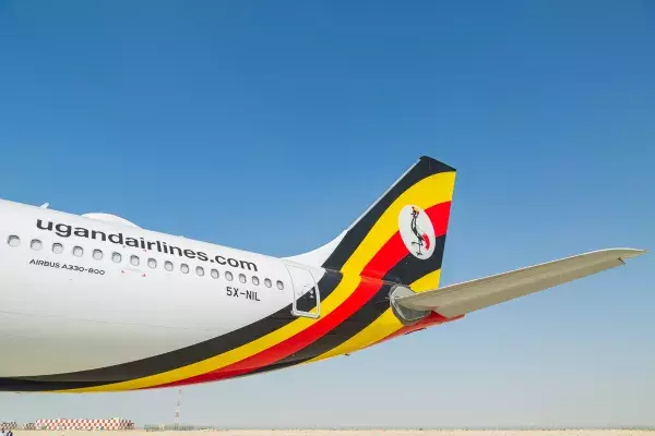 uganda airlines aircraft