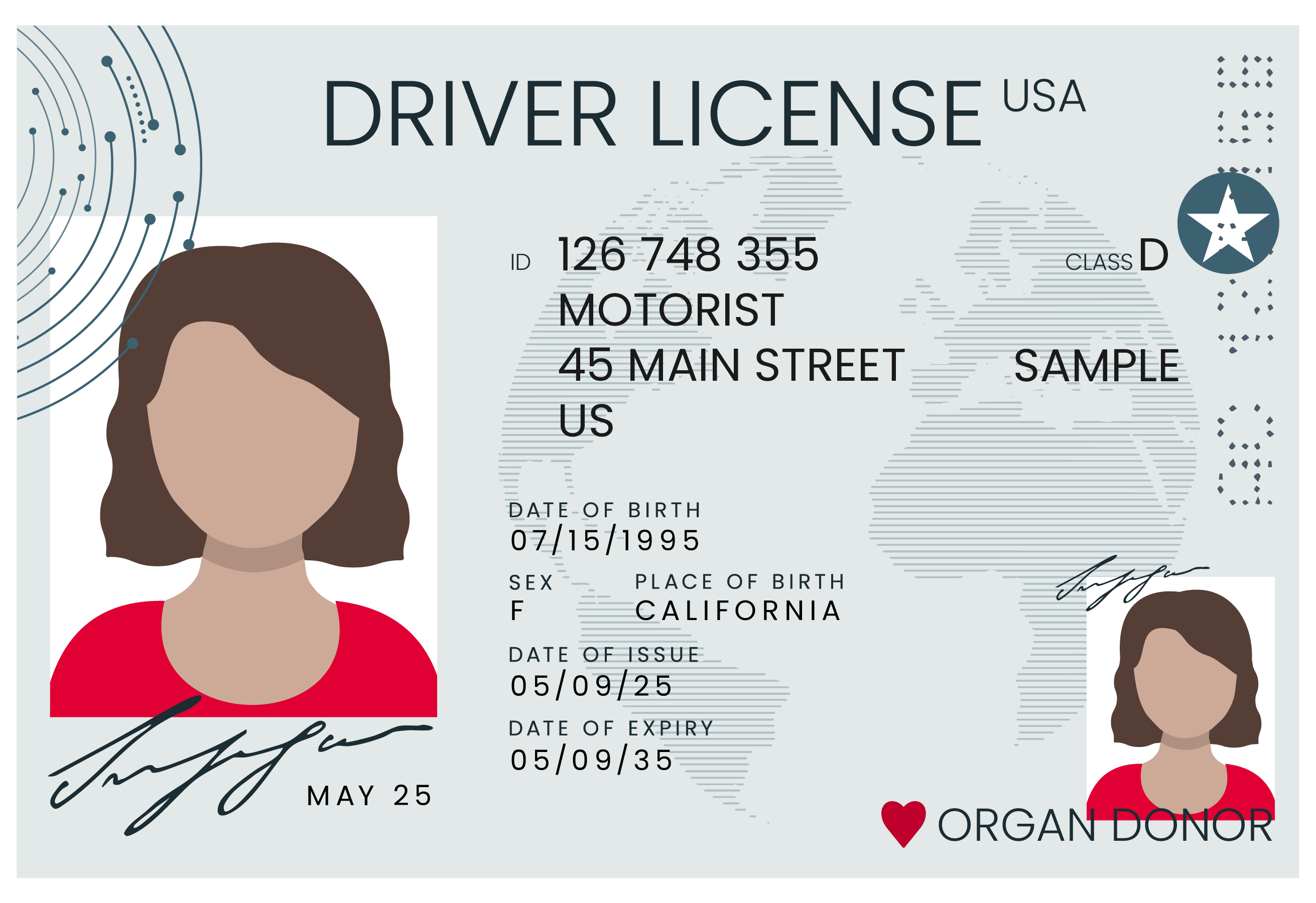 USA drivers license