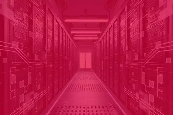 A server room