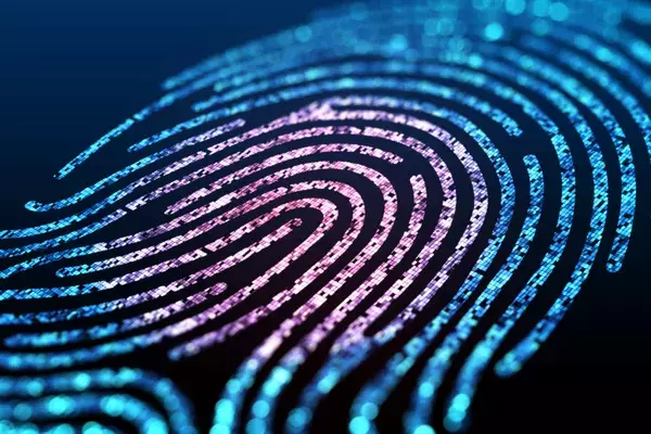 A digital fingerprint - personalisation concept